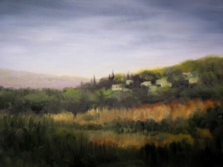 Hill-and-Village.-oil-450x338